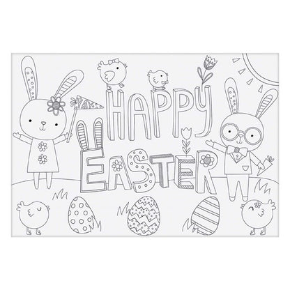 Easter Color-In Placemats (24 per pack)