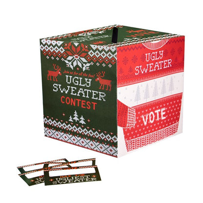 Ugly Sweater Ballot Box