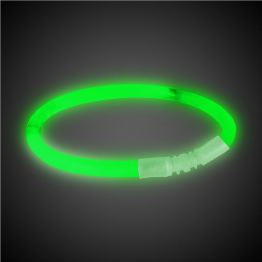 Green 9" Glow Bracelets (50 Per pack)