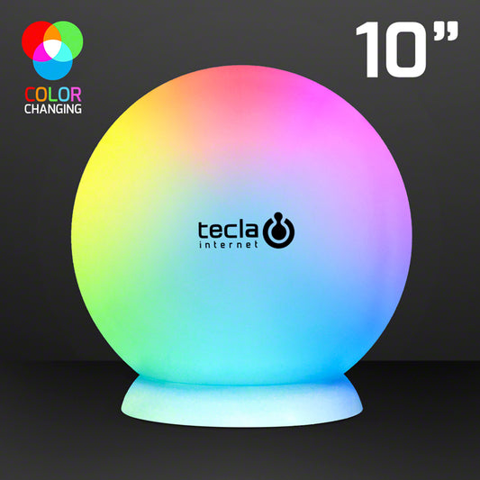 10" Floating Lights LED Ball with Charger, Remote & Color Change Lights