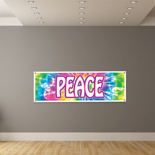 Peace Sign Banner Decoration