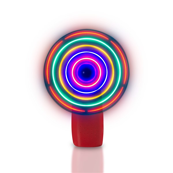 Red LED Fan