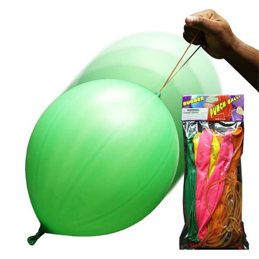 Latex Balloon Punch Balls (12 Per pack)