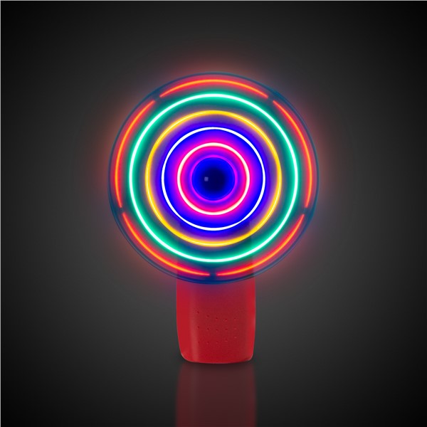 Red LED Fan