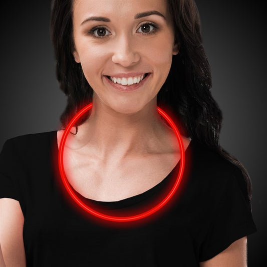 Red 22" Glow Necklaces (50 Per pack)