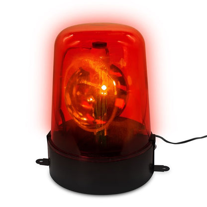 Red Orange Police Light