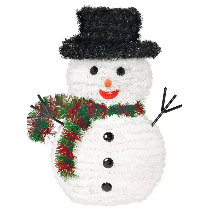 Tinsel Snowman