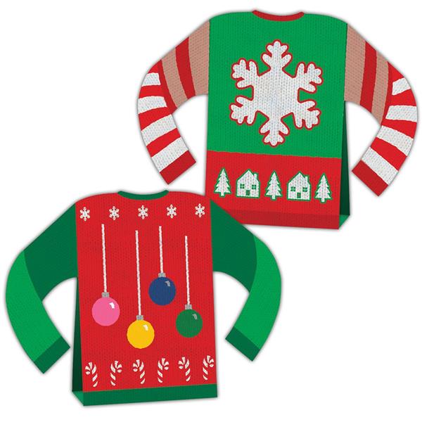 Ugly Sweater 8" Centerpiece