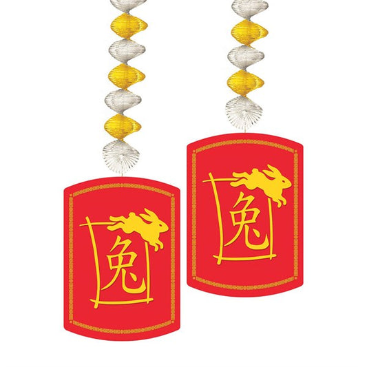 Year of the Rabbit Danglers (2 Per pack)