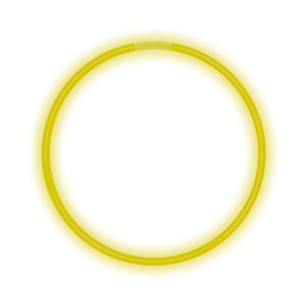 Yellow 22" Glow Necklaces (50 Per pack)