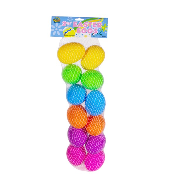 Plastic Eggs (12 per pack)