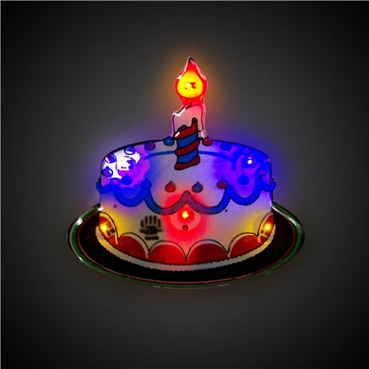 LED Birthday Cake Blinkies (12 Per pack)