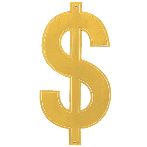 Dollar Sign Cutout