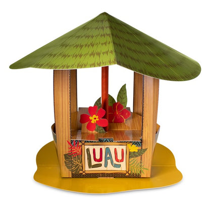 Tiki Bar Pop-Up Centerpiece