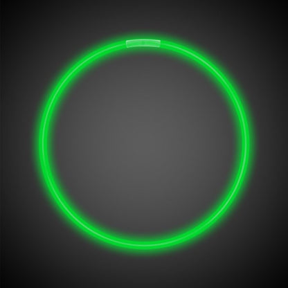 Green 22" Glow Necklaces (50 Per pack)