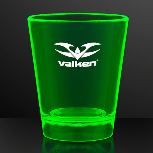 1.5 oz. Neon Green Party Shot Cups, UV Reactive