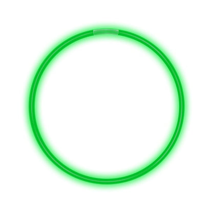 Green 22" Glow Necklaces (50 Per pack)