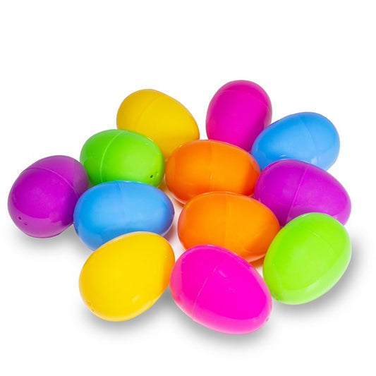 Plastic Eggs (12 per pack)