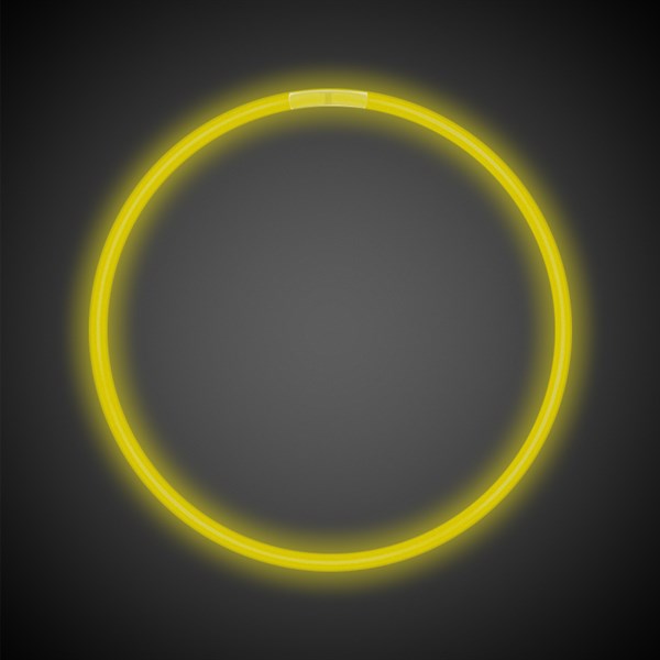 Yellow 22" Glow Necklaces (50 Per pack)