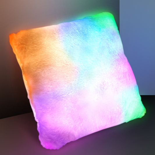Light Up Pillow with Slow Change LED Mood Lighting