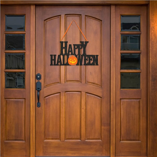 Happy Halloween Hanging Sign