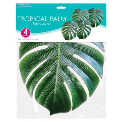 Tropical Palm Leaves (4 Per pack)