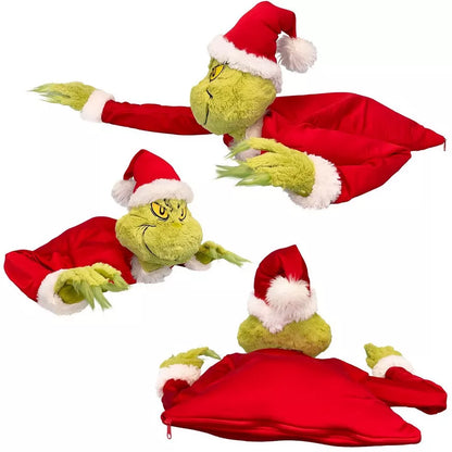 Animatronic Present Grabber Grinch Decoration, 1.6ft