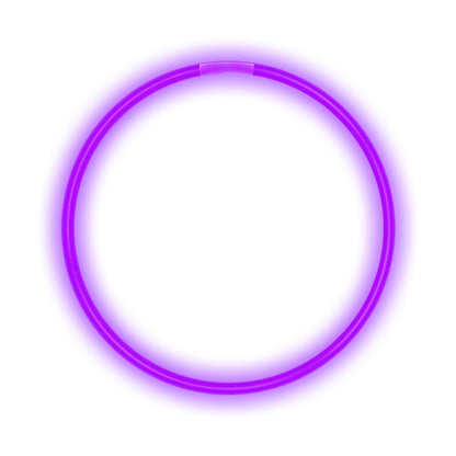 Purple 22" Glow Necklaces (50 Per pack)