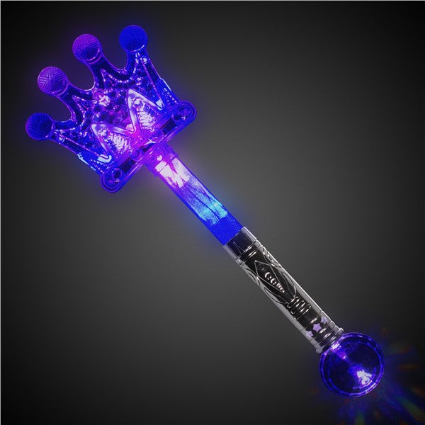 LED Silver Crown Wand