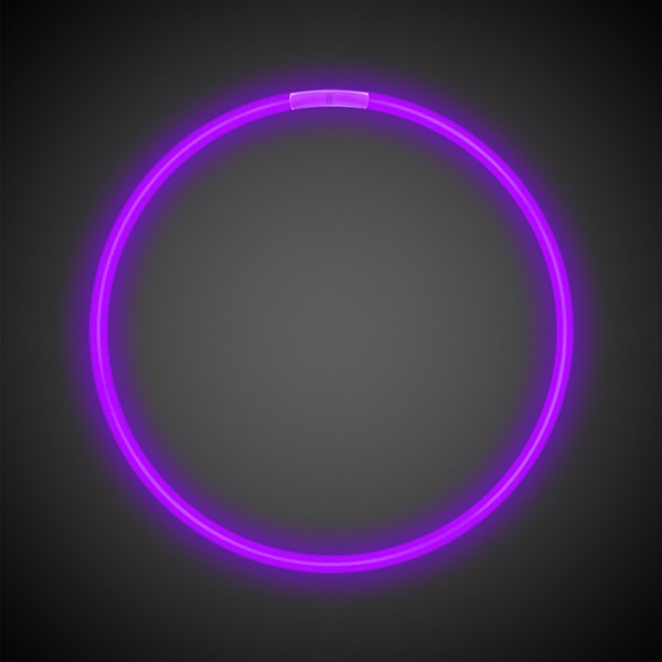 Purple 22" Glow Necklaces (50 Per pack)