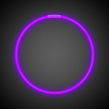 Purple 22" Glow Necklaces (50 Per pack)