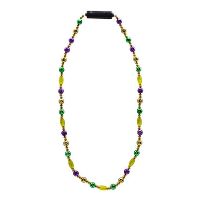 LED Mardi Gras 34" Bead Necklace