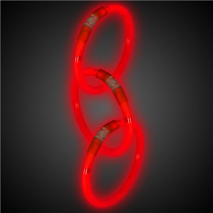 Red Glow Bracelets (3 Per pack)