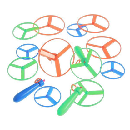 Pull String Flying Saucers (12 Per pack)