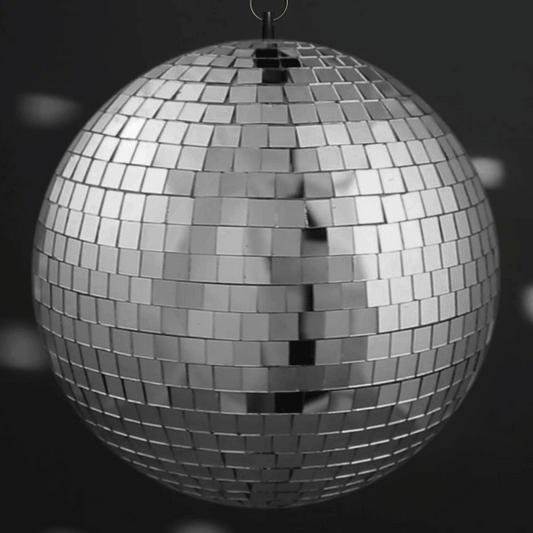 Disco Mirror Ball, 10” Diameter (NON-Light Up)