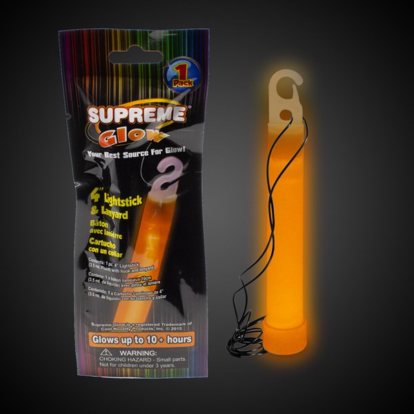 Orange 4" Glow Stick