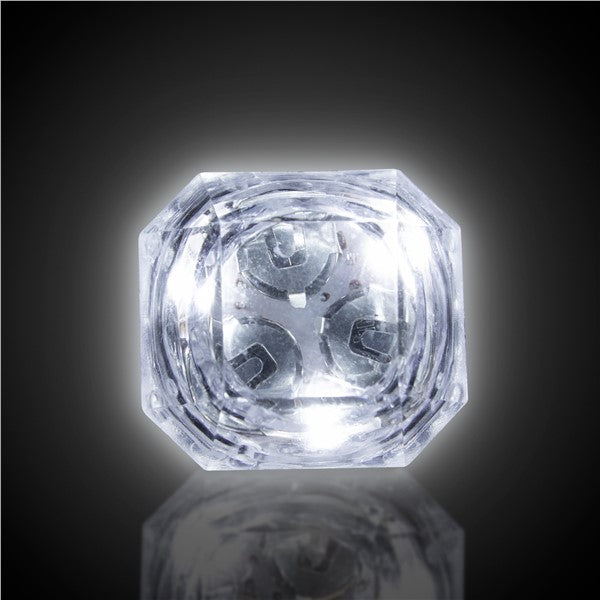 LED White Diamond Ring