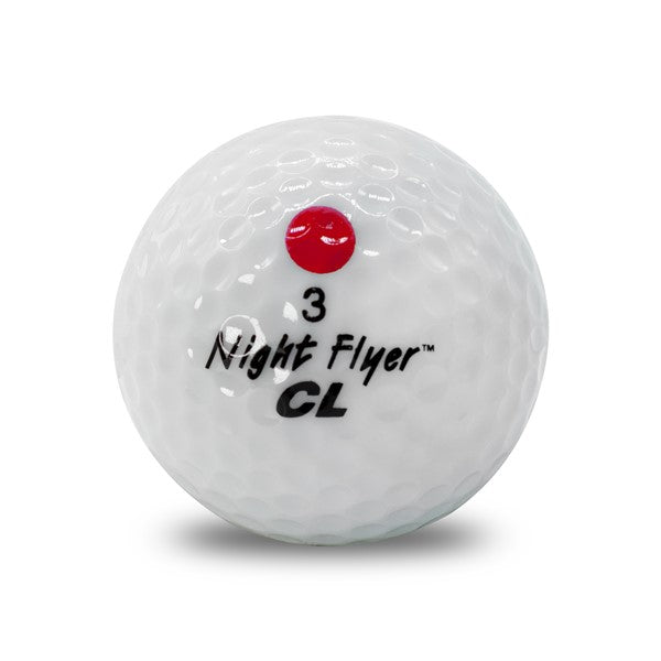 Night Flyer LED Red Constant-On Golf Ball