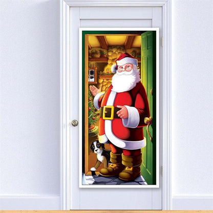 Santa Door Cover