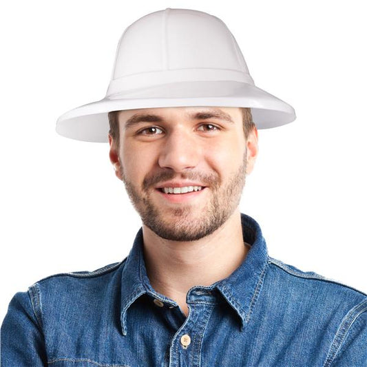 Safari White Hats (12 Per pack)