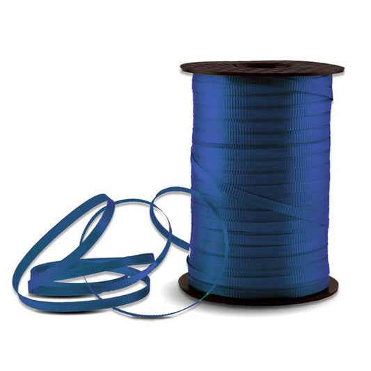Blue Crimped Curling Ribbon (500 yard roll)