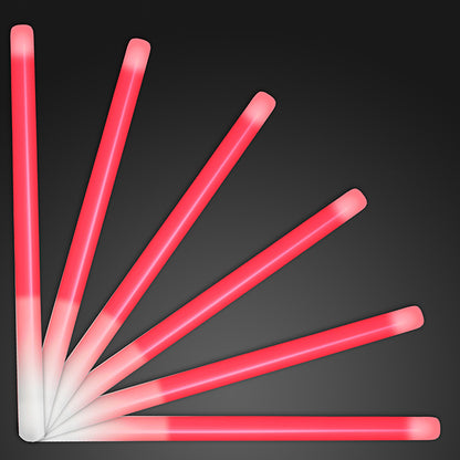 9.4" Red Glow Stick Wands