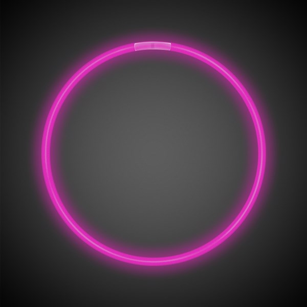 Pink 22" Glow Necklaces (50 Per pack)