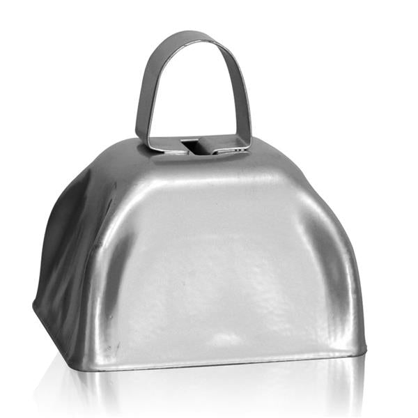 Silver Metal Cowbells(12 Per pack)