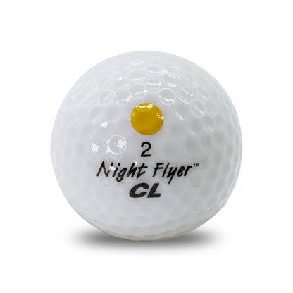 Night Flyer LED Yellow Constant-On Golf Ball