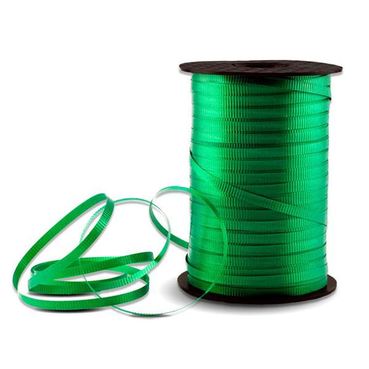 Green Crimped Curling Ribbon (500 yard roll)
