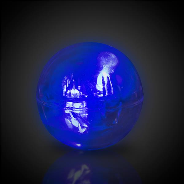 Blue LED Bounce Balls (12 Per pack)