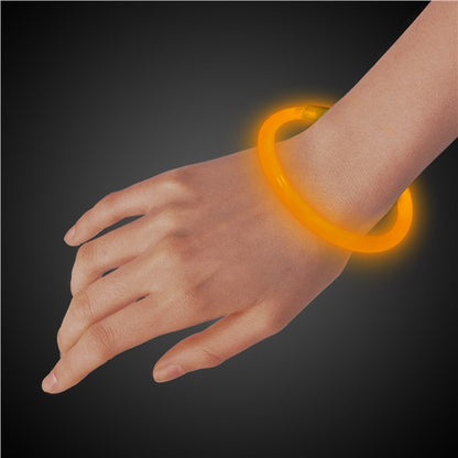 Orange Glow Bracelets (3 Per pack)