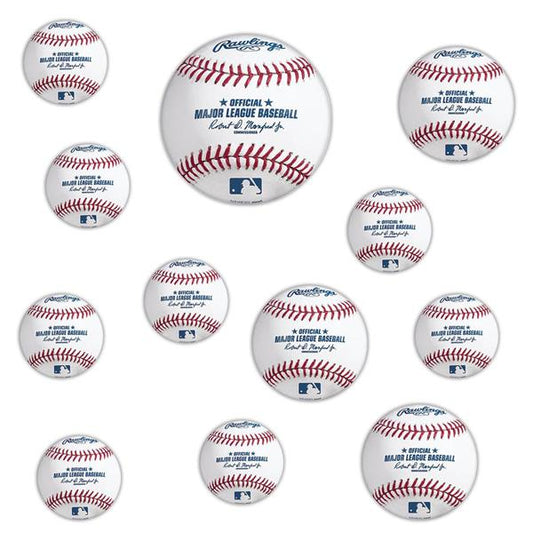 Baseball Cutouts Value Pack (12 Per pack)