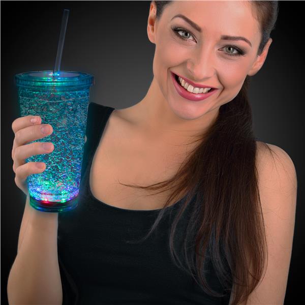 LED Crystal 16 oz. Tumbler